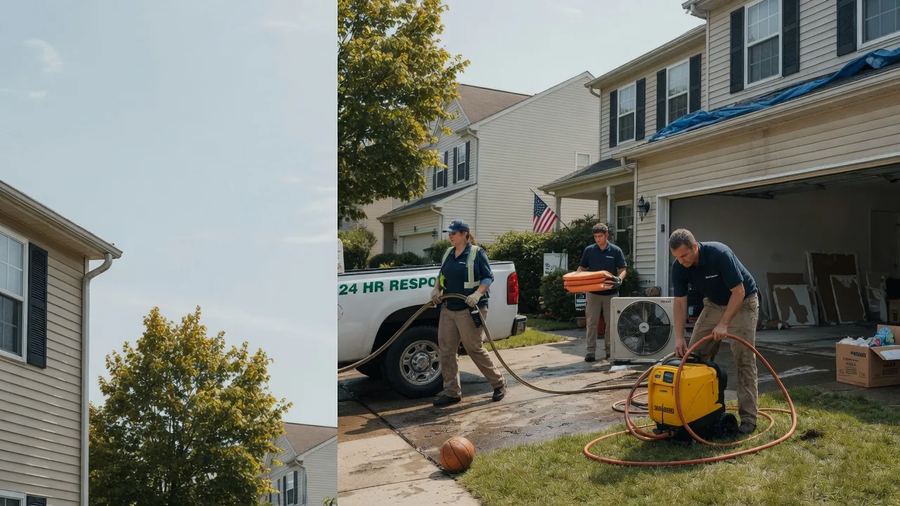 Emergency Water Damage Restoration in Plainville, MA near me